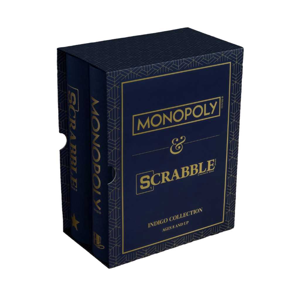 Scrabble & Monopoly Bookshelf 2-Pack