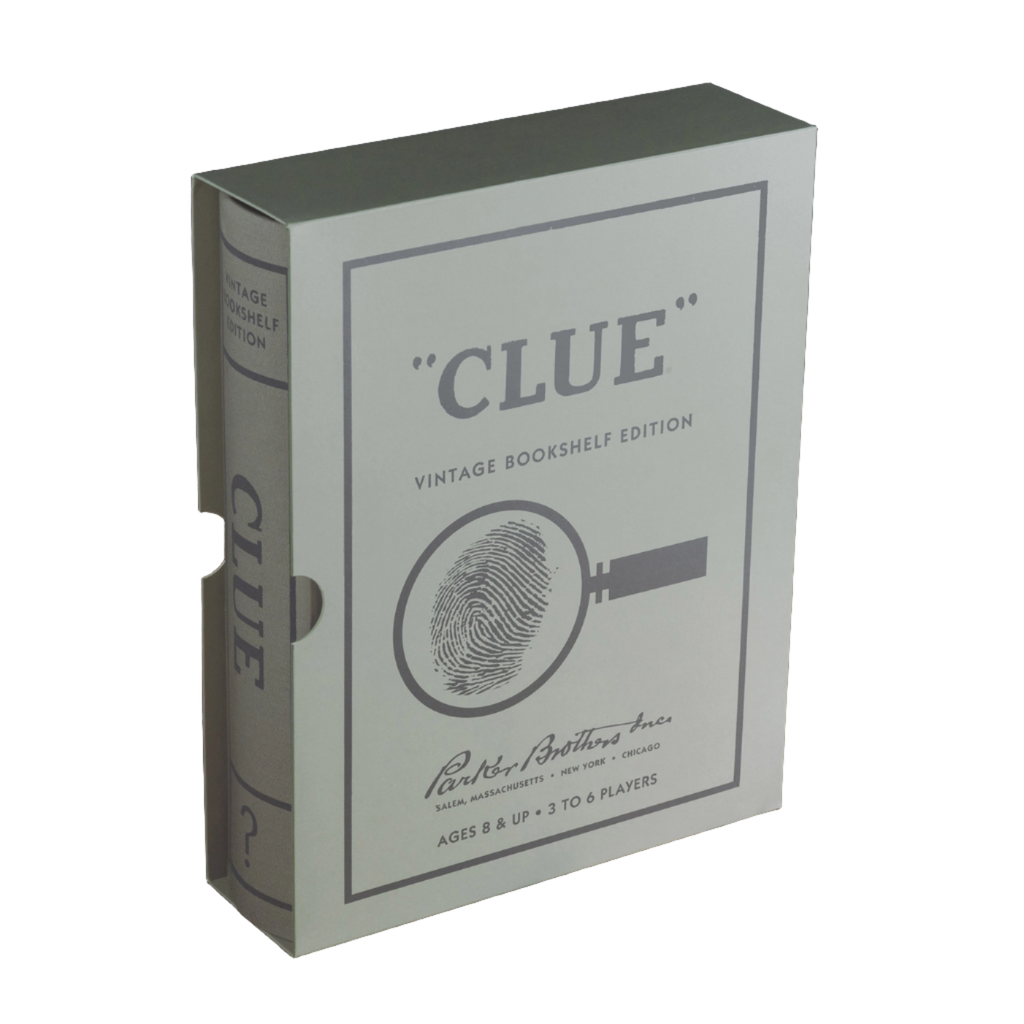 "Clue" Vintage Bookshelf Edition