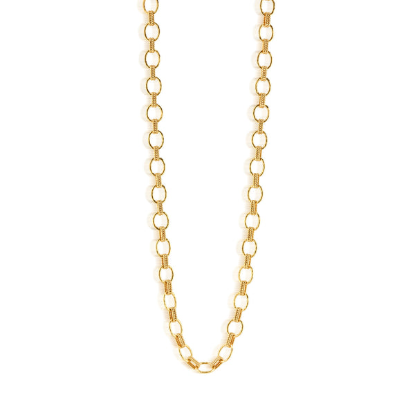 Cleopatra Small Link Necklace - Gold