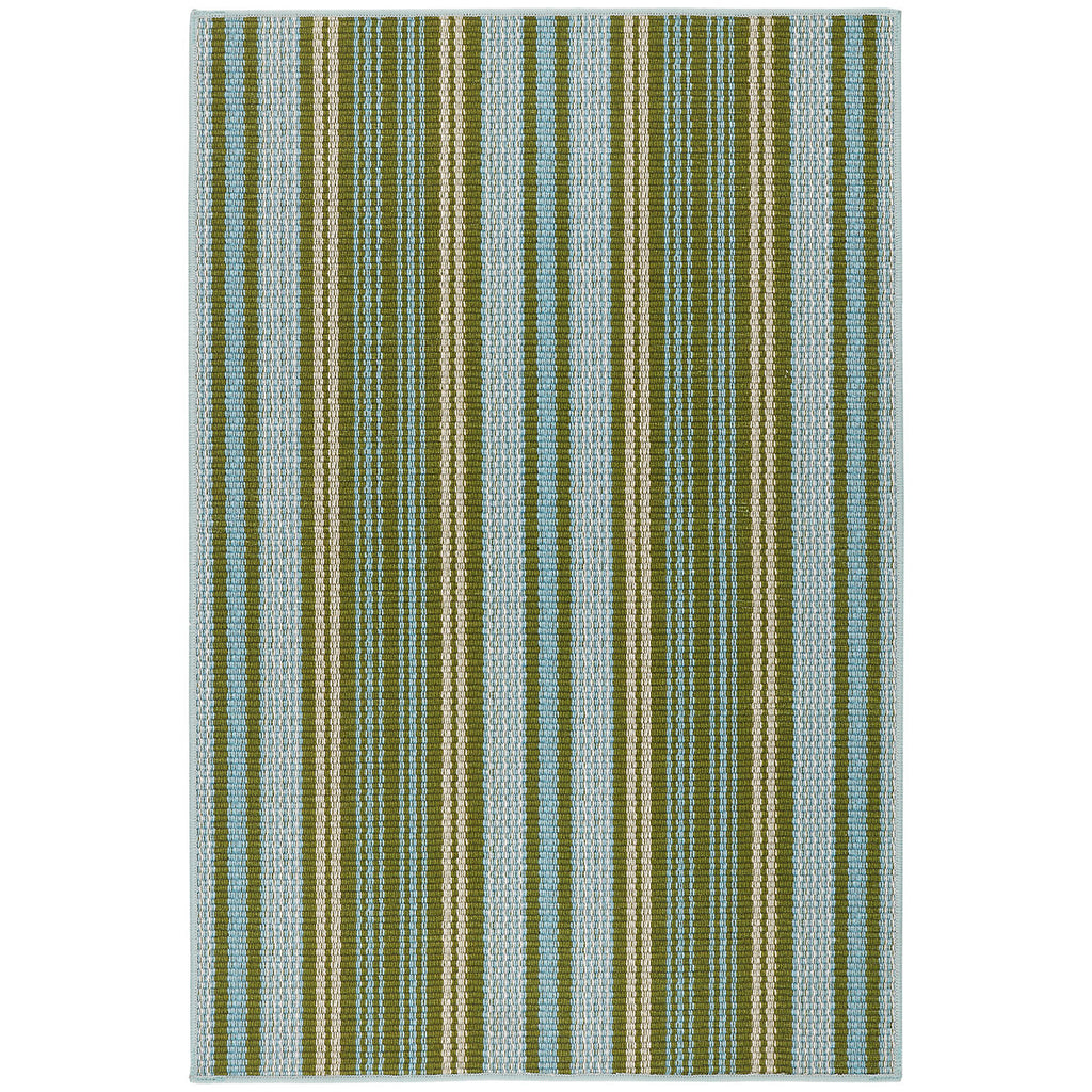 Caravan Stripe Multi Machine-Washable Rug