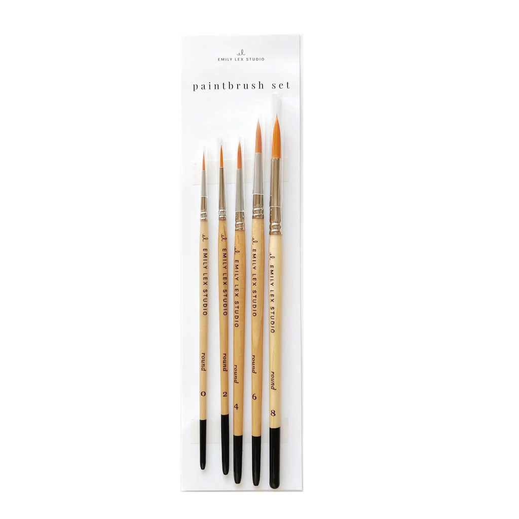 Watercolor Paintbrush Set