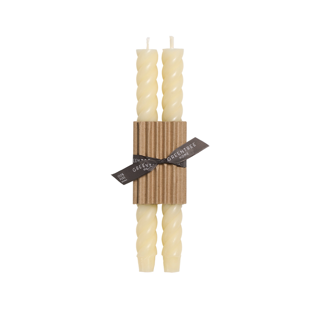 Rope Candles (10" Pair)