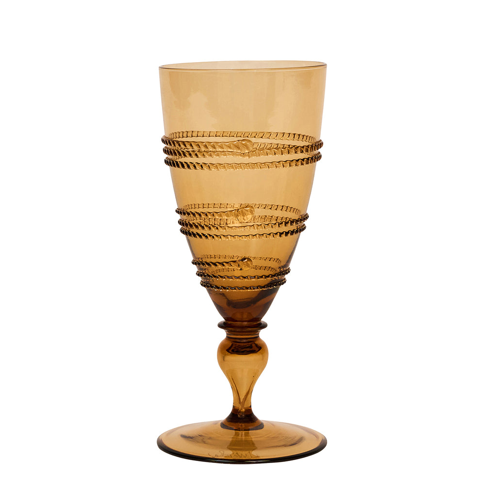 Ella Amber Goblet