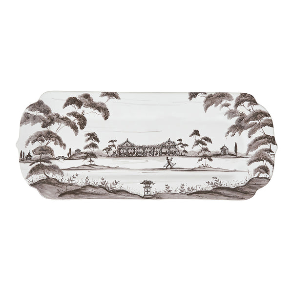 Country Estate Flint Grey 15" Hostess Tray