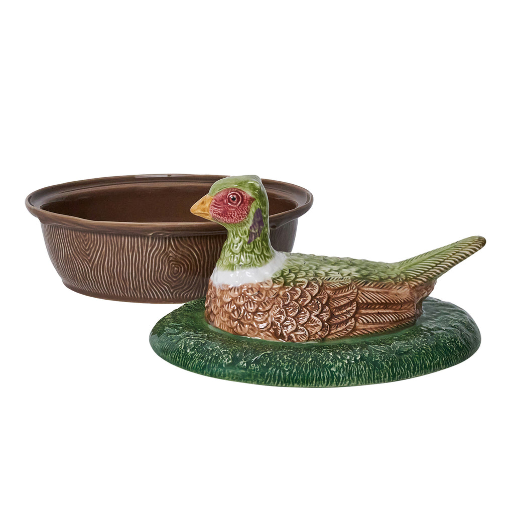 Forest Walk Pheasant Baker with Lid
