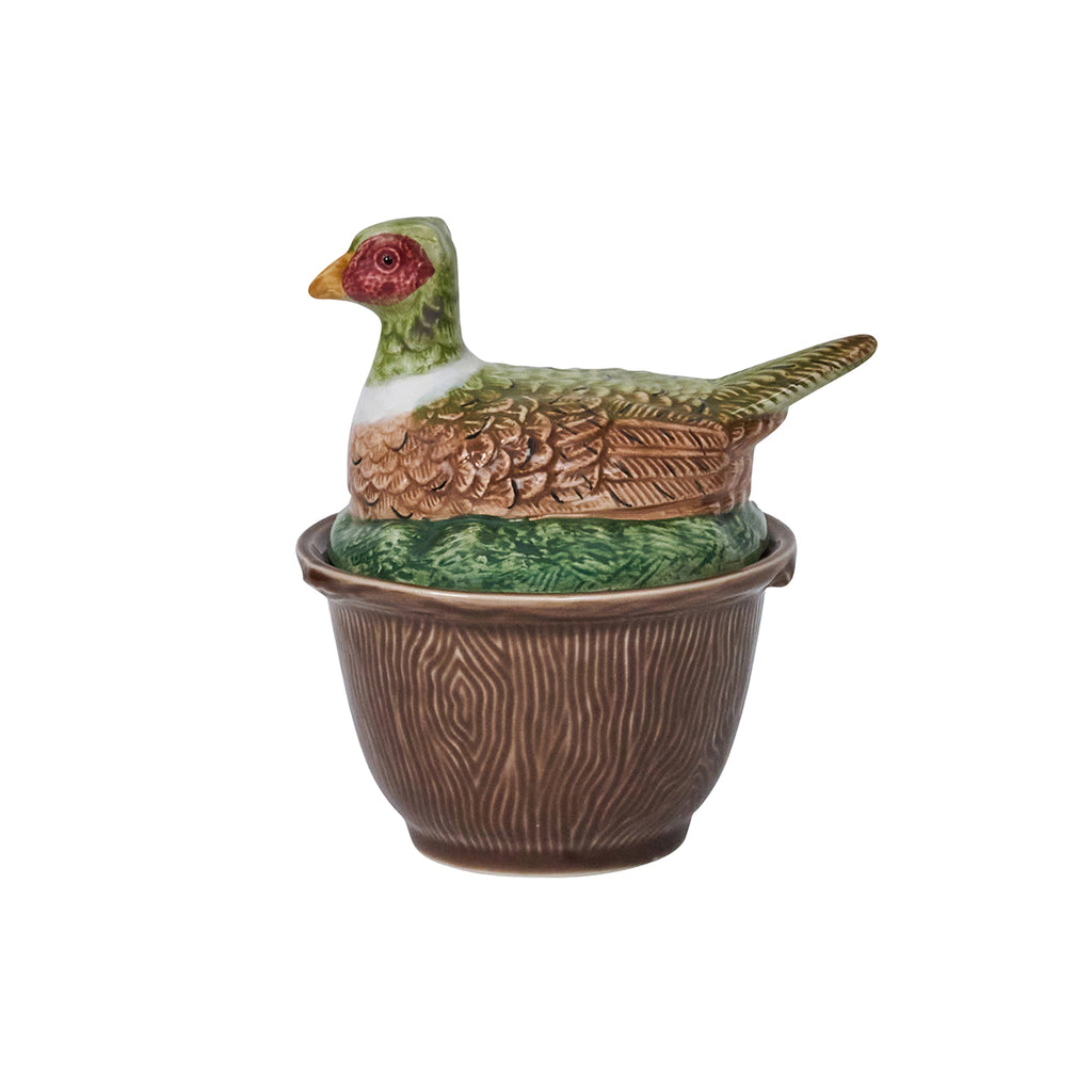 Forest Walk Phesant Bowl with Lid