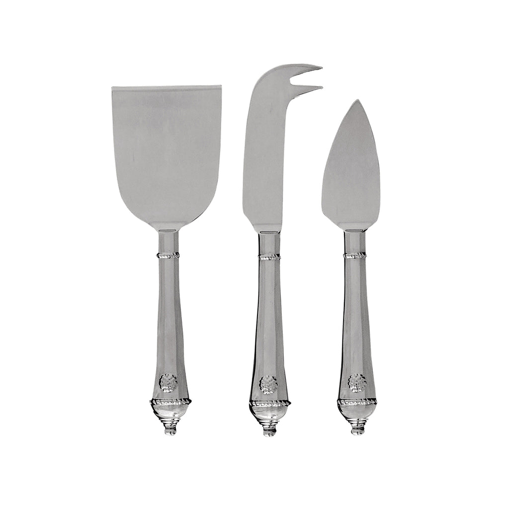 Berry & Thread Polished 3pc Cheese Knife Set