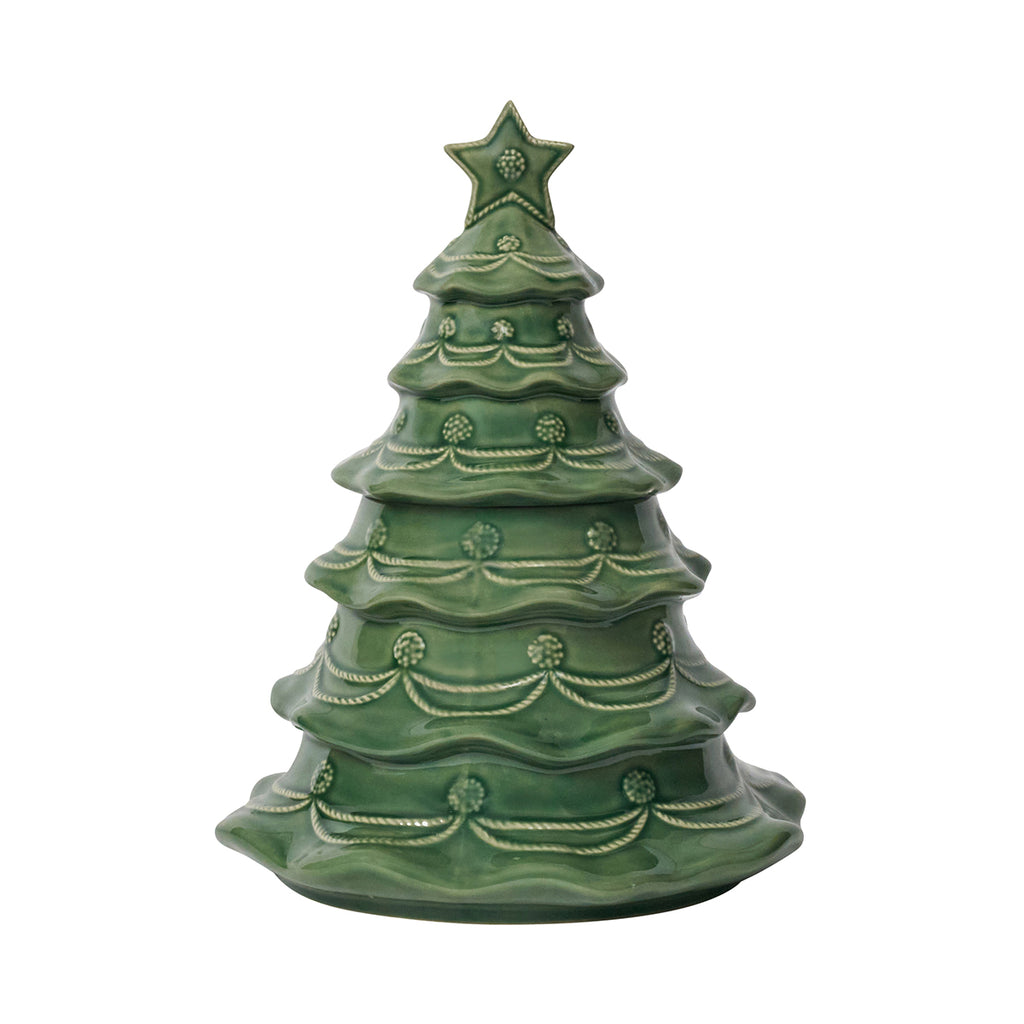 Berry & Thread Basil Christmas Tree Cookie Jar