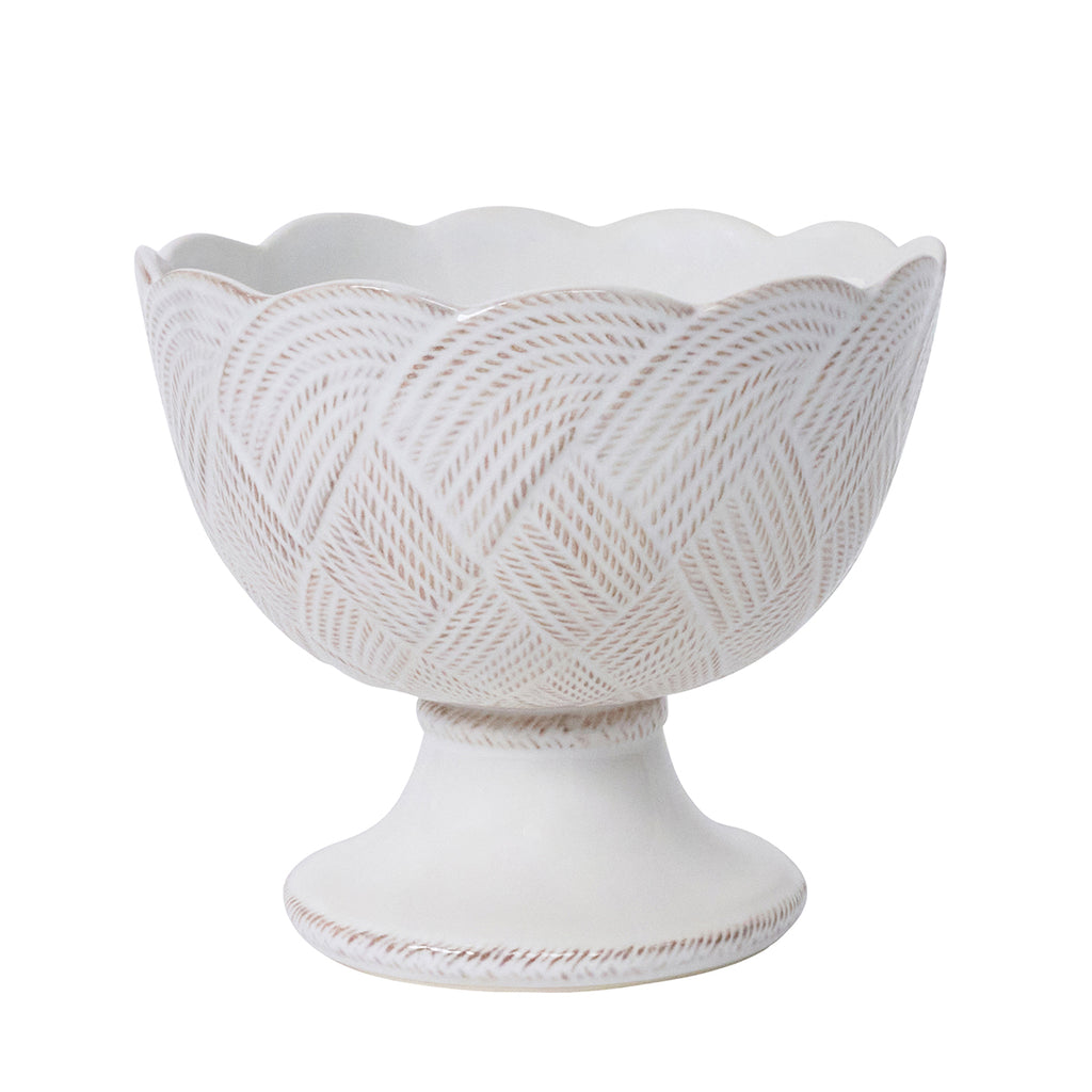 Le Panier Mystic Knot Whitewash Footed Bowl
