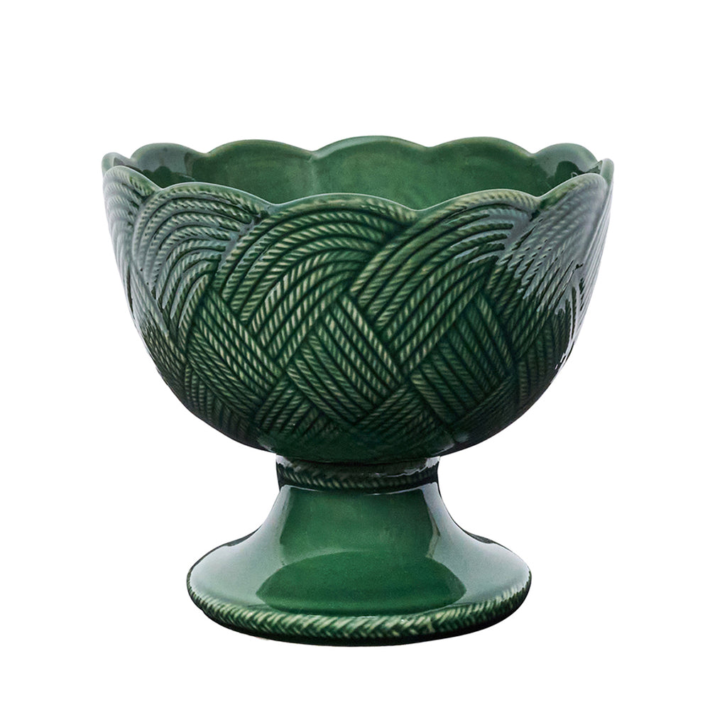 Le Panier Mystic Knot Basil Footed Bowl