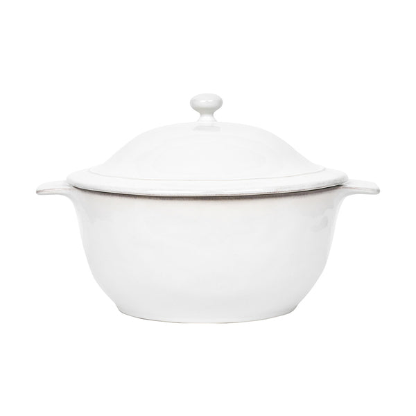 Puro Whitewash Lidded Casserole