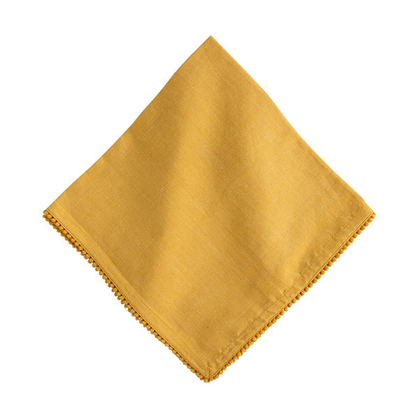 Berry Trim Saffron Napkin