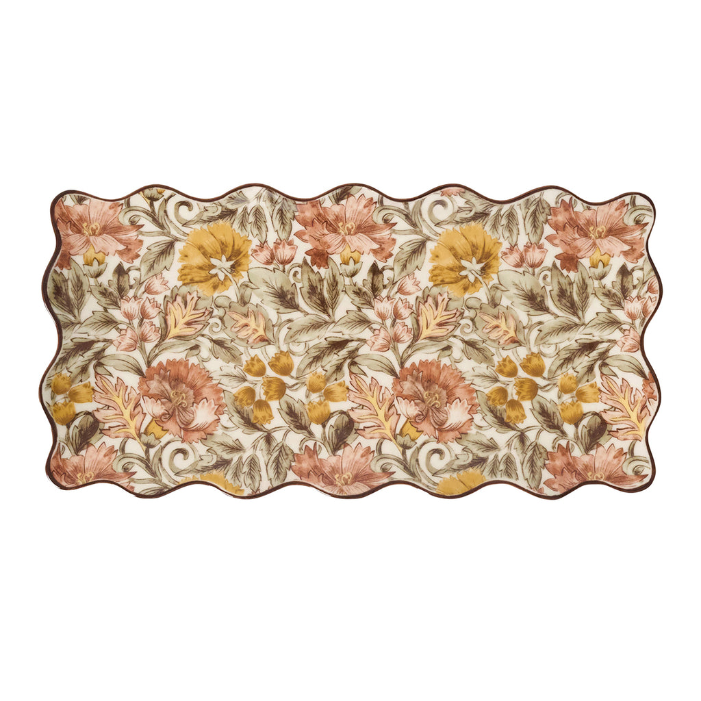 Willa Amber 16" Hostess Tray