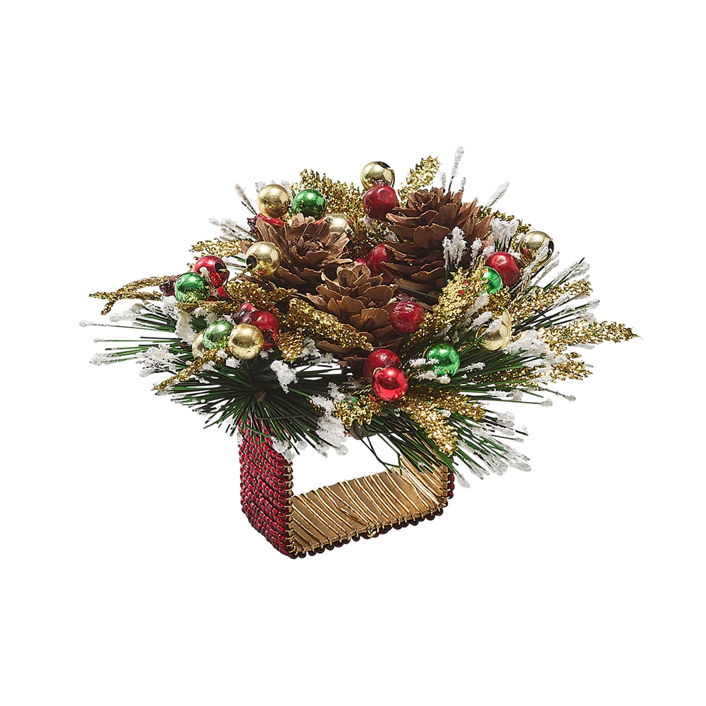 Winter Wreath Napkin Ring