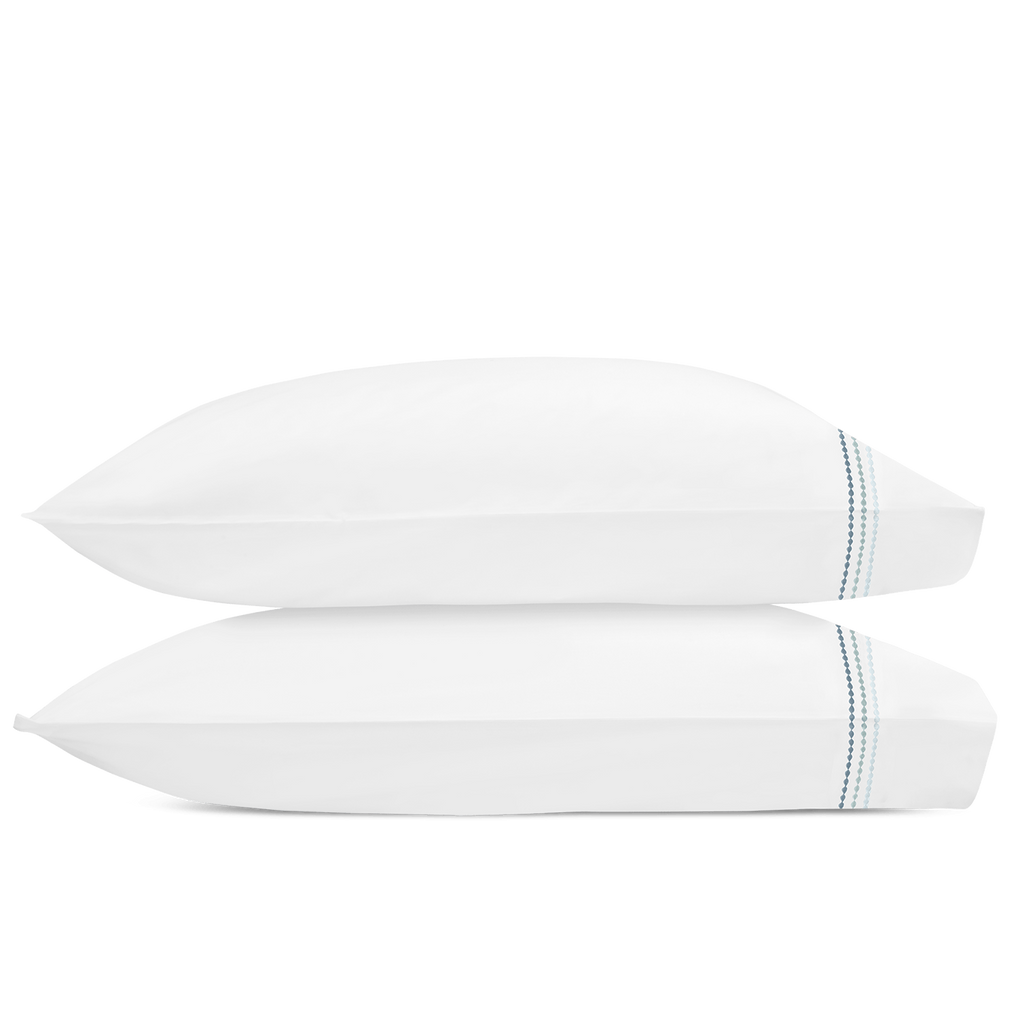 Amara Triple Pearl Pillowcases, Pair/2