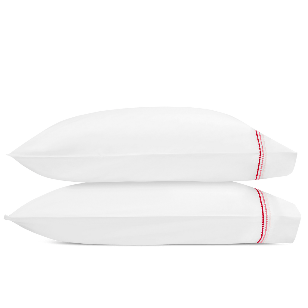 Amara Triple Pearl Pillowcases, Pair/2