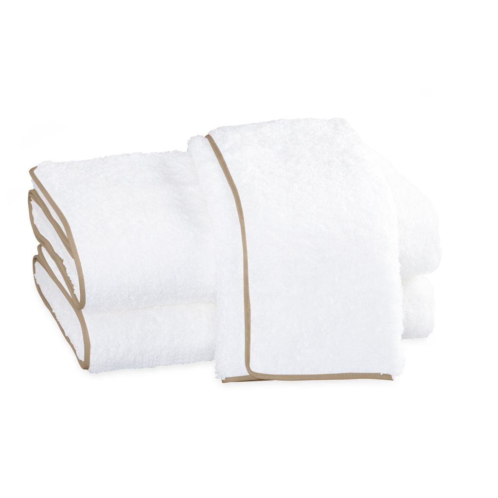 Cairo White/Linen Towels