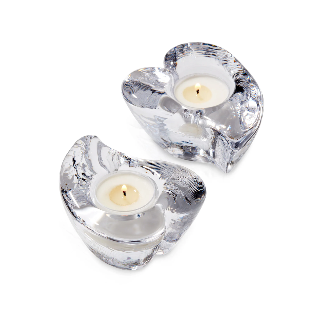 Twist Heart Tealight, Set/2