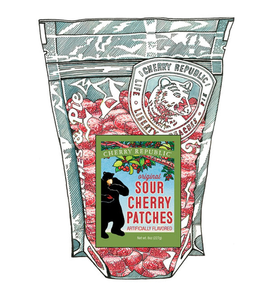 Sour Cherry Patches 8oz.