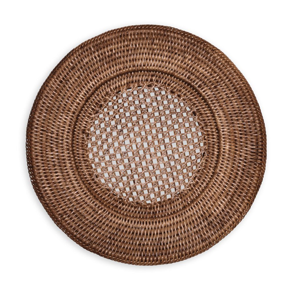 Round Rattan Charger