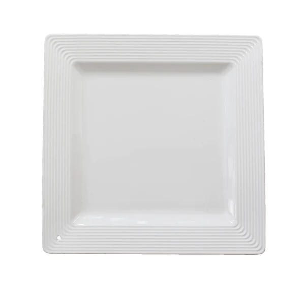 Pinstripes Square Platter