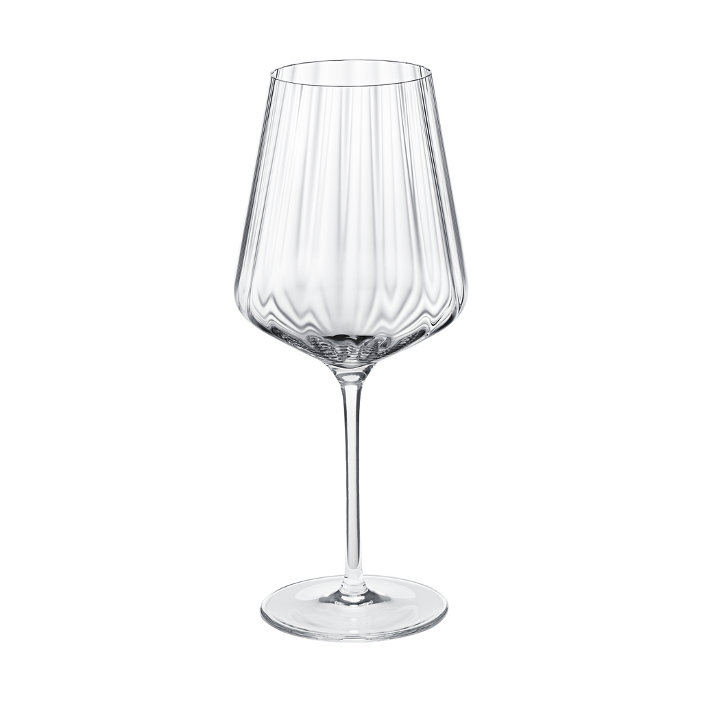 Bernadotte Crystal Glass White Wine Glasses, Set/6