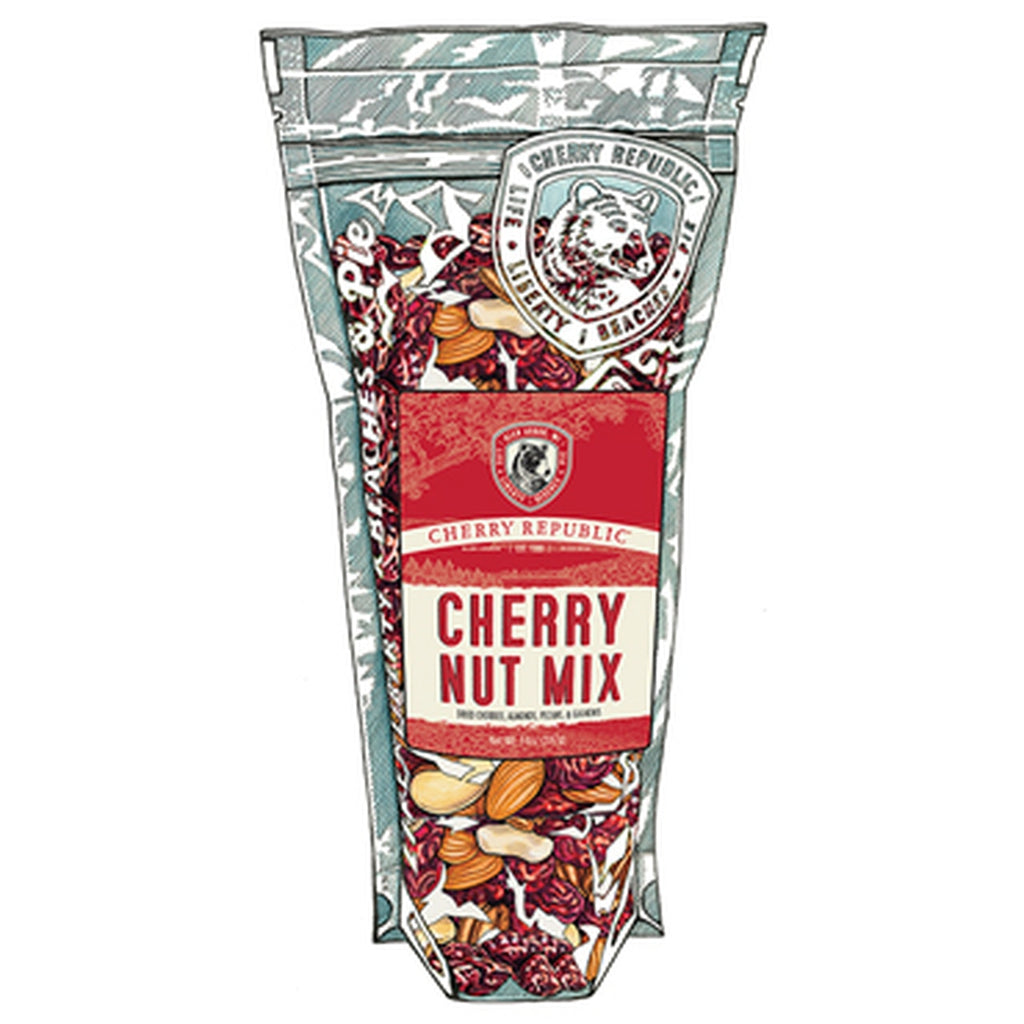 Cherry Nut Mix, 8oz.