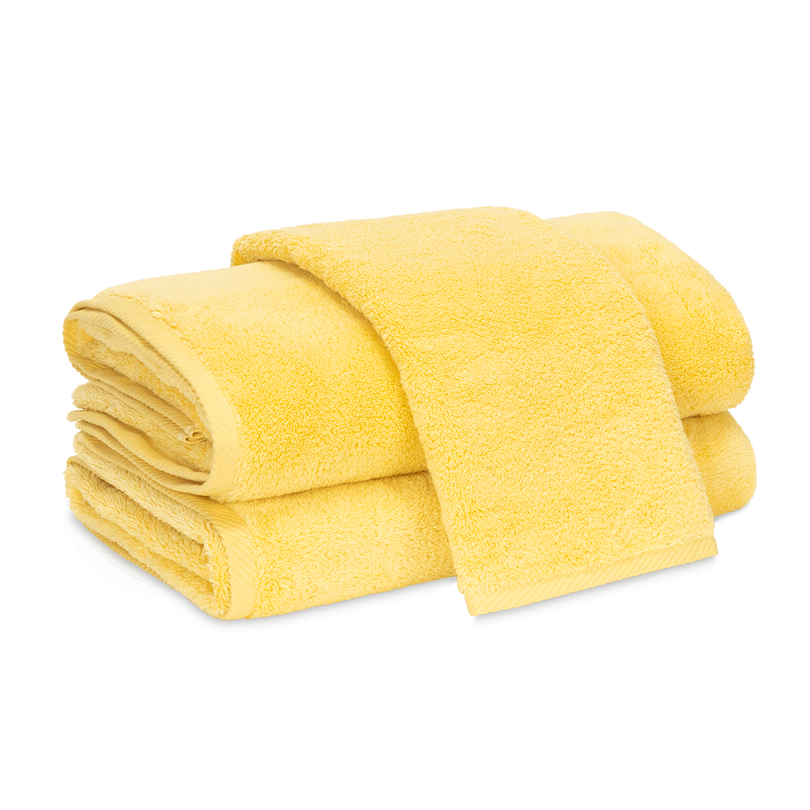 Canary yellow towels hotsell